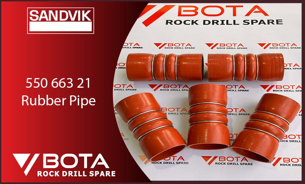 550 663 21 - Rubber Pipe